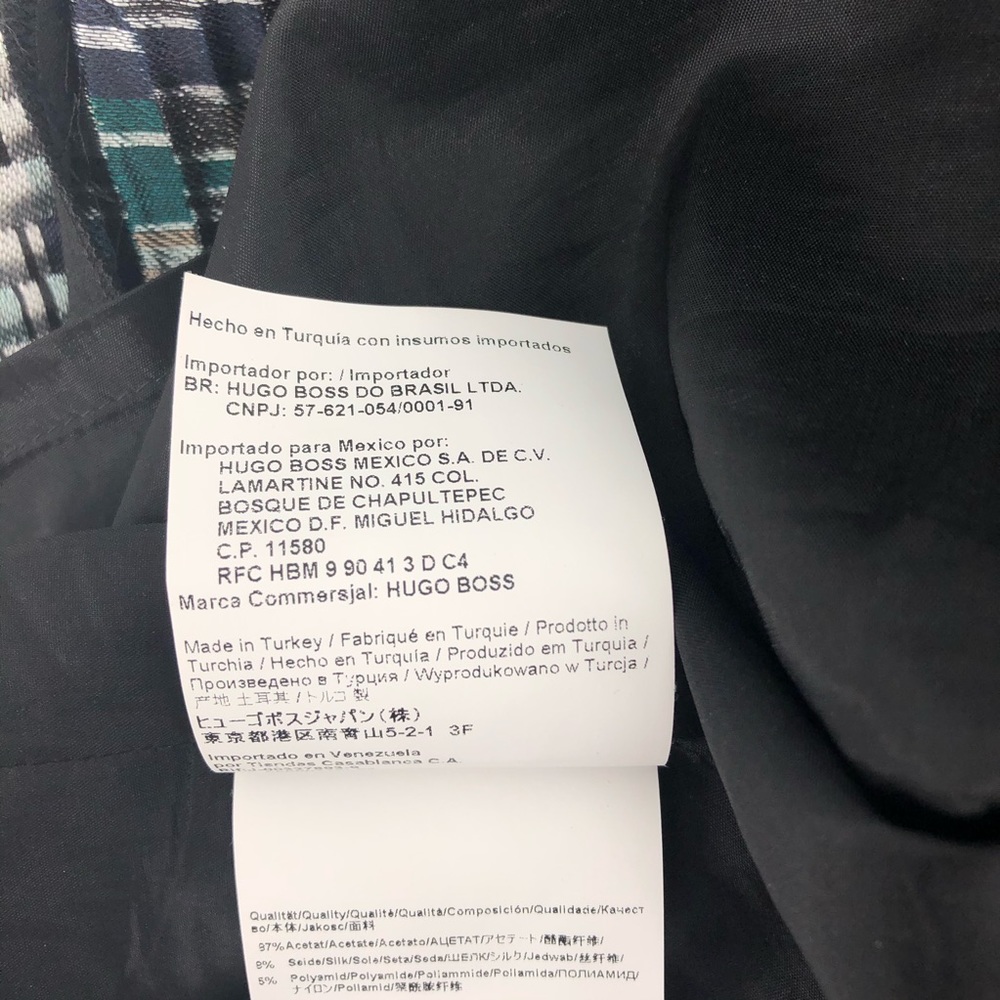 Hugo Boss Black Jacquard Votina Print Skirt - Picture 6 of 8
